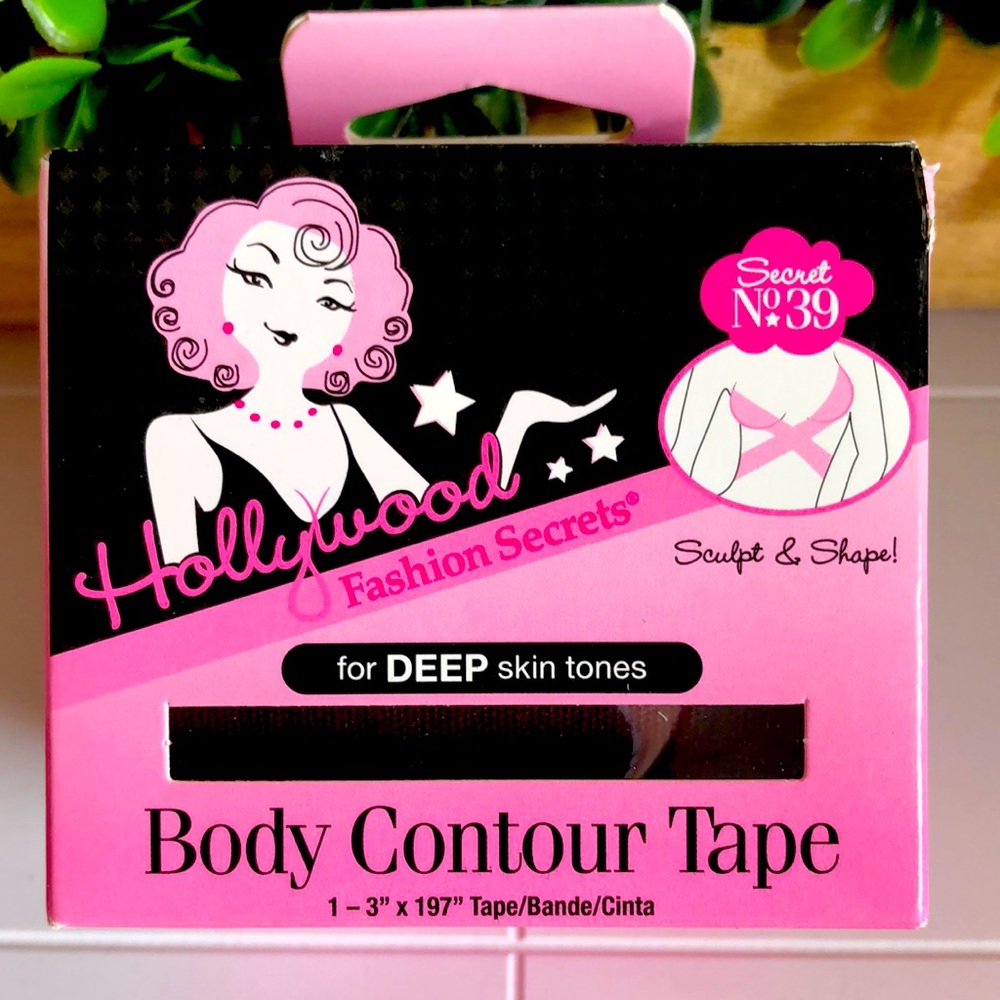 Hollywood Fashion Secrets 
Body Contour Tape
DEEP Skin Tones
